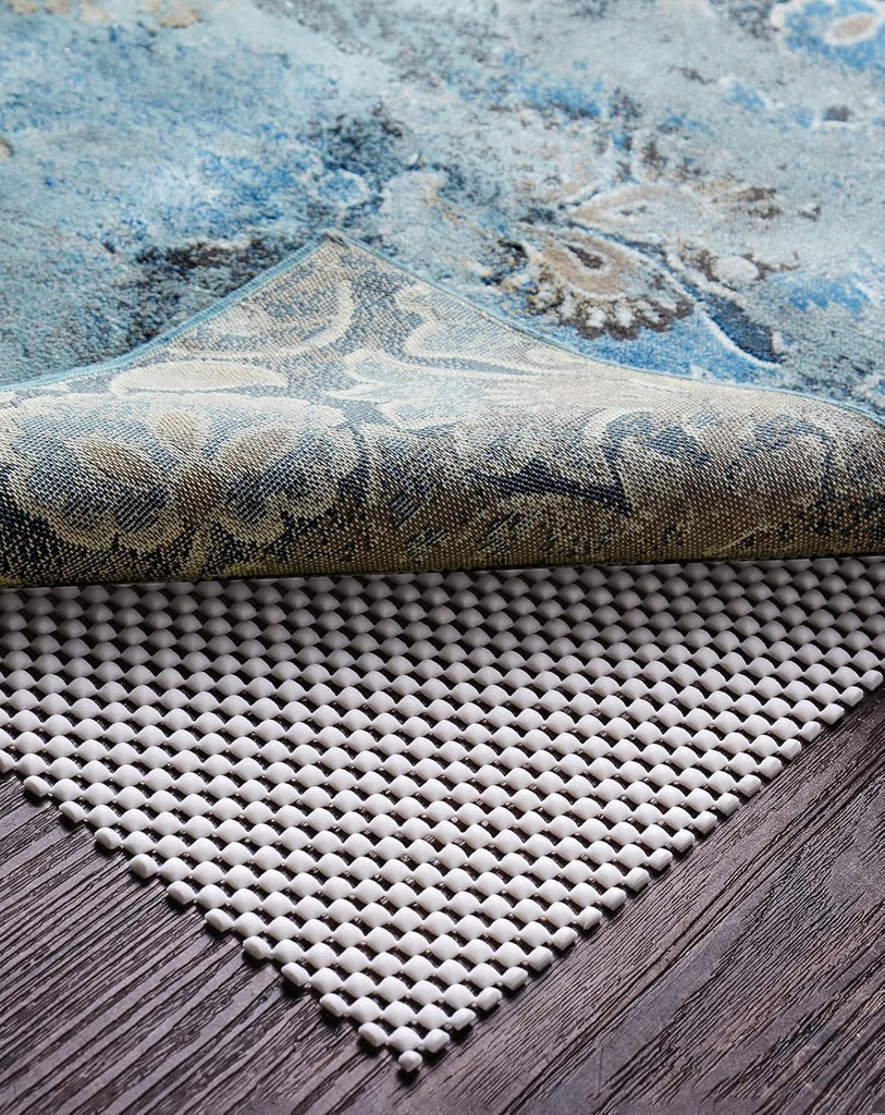 Veken Rug Gripper Pad for Hardwood Floors, Thick Cushion Non Slip Rug Pads for Area Rugs, Rug Grippers for Tile Floors, Under Carpet Anti Skid Mat, Keep Your Rugs Safe and in Place, 2x3 Ft