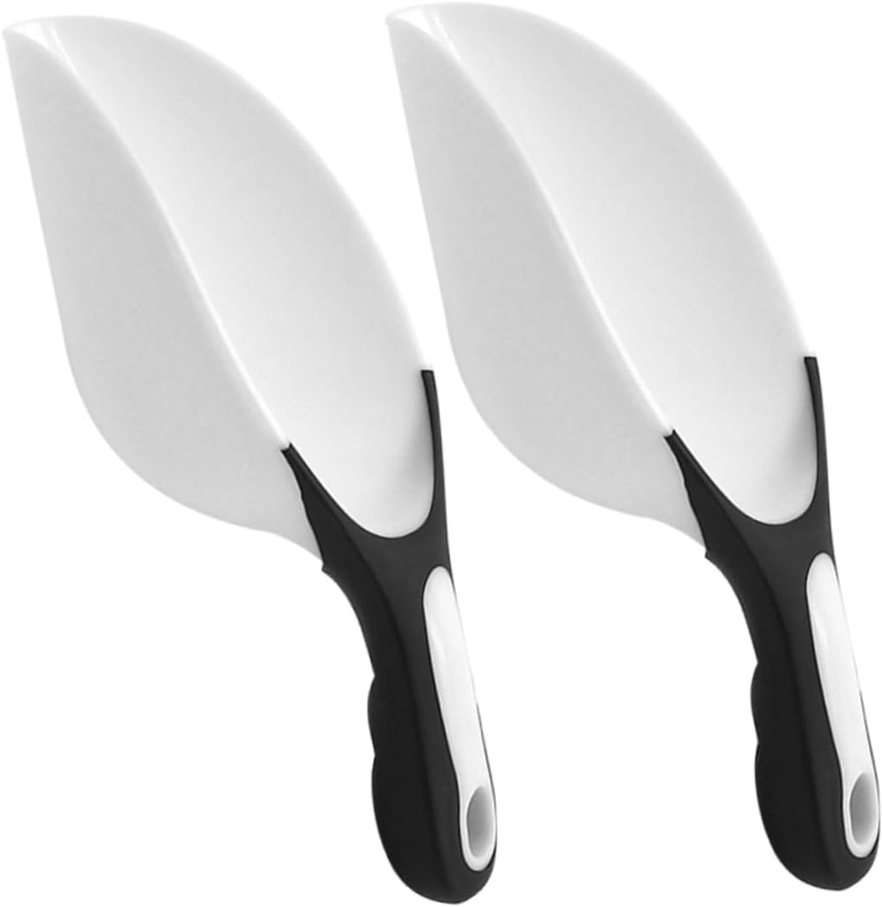 Strong Kitchen Shovel Reusable Plastic for Ice Cubes French Fries Flour More