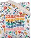 CMNIM Dermatologist Gifts Dermatology Tote Bag Skin Doctor Gifts Dermatology Nurse Shoulder Bag Dermatology Graduation Gift