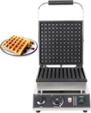 Commercial 2200W Big 1 Slice Square Waffle Maker,Electric Stainless Steel Nonstick Belgian Design Waffle Snack Maker,for Fun Kids and Adults Breakfast