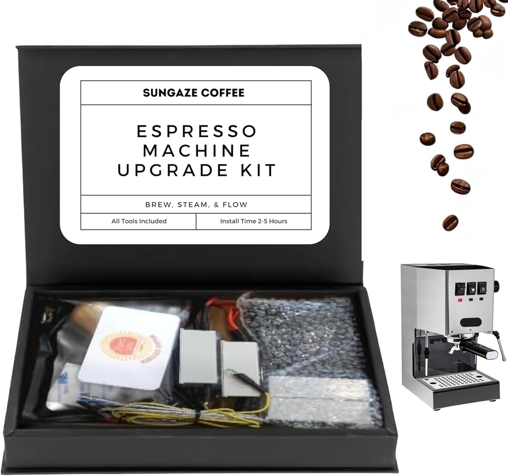 Sungaze Gaggio Classic Pro PID Kit for Brew & Flow Control, Pull $2000-$3000 Quality Shots, Compatible with the Classic, Classic Pro, & Classic Pro Evo