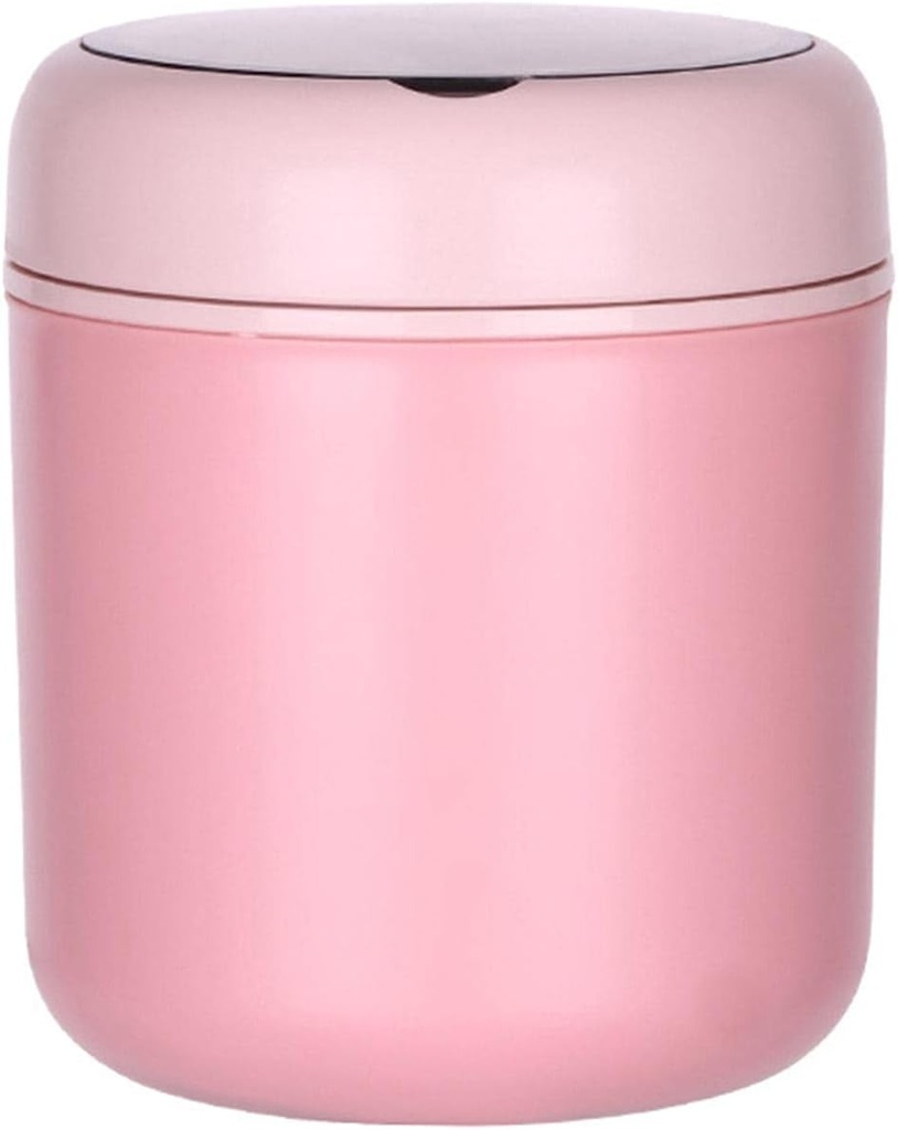 EKDJKK Lunch Container Hot Food Jar, 18 oz Stainless Steel Vacuum Bento Lunch Box for Adult with Spoon, Leak Proof Hot Cold Food for Office Picnic Travel Outdoors (Pink)