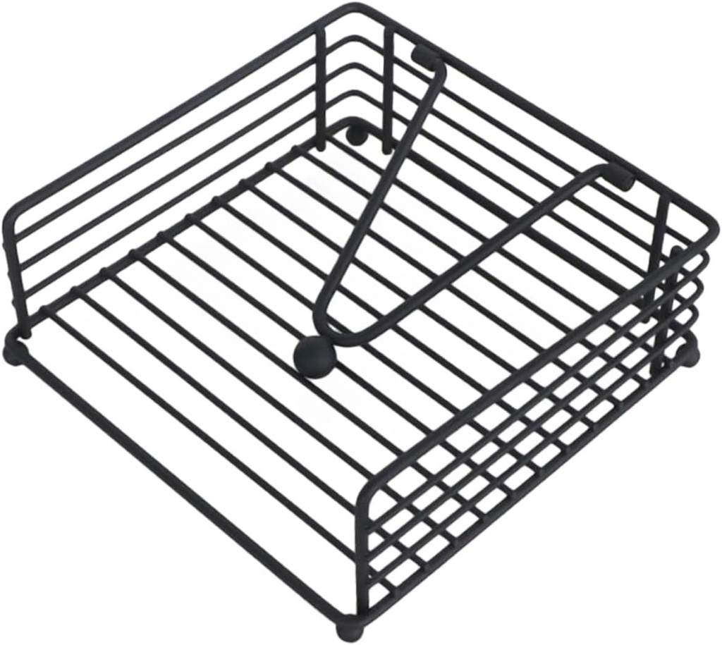 Household Iron Napkin Rack Stylish Tabletop Tissue Paper Stand for Home Kitchen Dining Room and Living Room Decor Compact Design for Easy Storage and Use