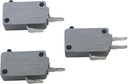 KW3A Microwave Oven Door Switch 16A 125/250V Door Interloc (2 Pcs Normally Open and 1Pcs 3 Insert Foot)