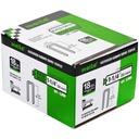 meite 18 Gauge 1/4-Inch Narrow Crown Staples, 1-1/4-Inch Length Heavy Duty Galvanized Upholstery Staples for Electric or Pneumatic Narrow Crown Stapler Guns (4,000 PCS)