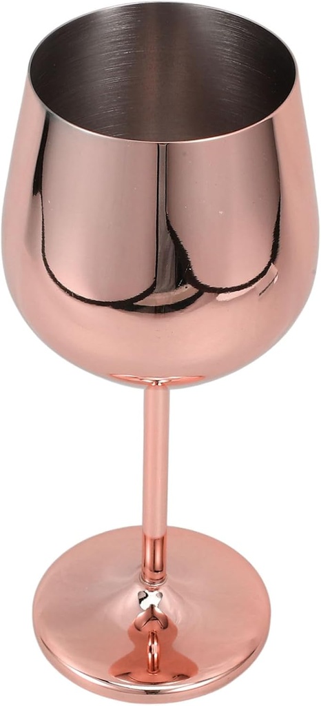 Cocktail Goblets Stainless Steel Wine Glasses Lightweight for Weddings Parties and Anniversaries Capacity Elegant Design Unbreakable Stemware