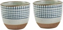 PRETYZOOM 2pcs Elegant Hand Painted Sake Cups Japanese Sake Tea and Water Unique Home Decor and Friends and Family Celebrations
