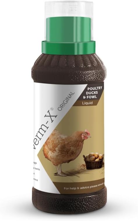 Verm-X Liquid Poultry & Fowl Internal Parasite 250Ml