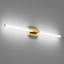 Ralbay Matte Gold 40inch Bathroom Vanity Lights Fixtures Over Mirror 32W Modern LED Modern LED Gold Vanity Light for Bathroom(5500K White Light)