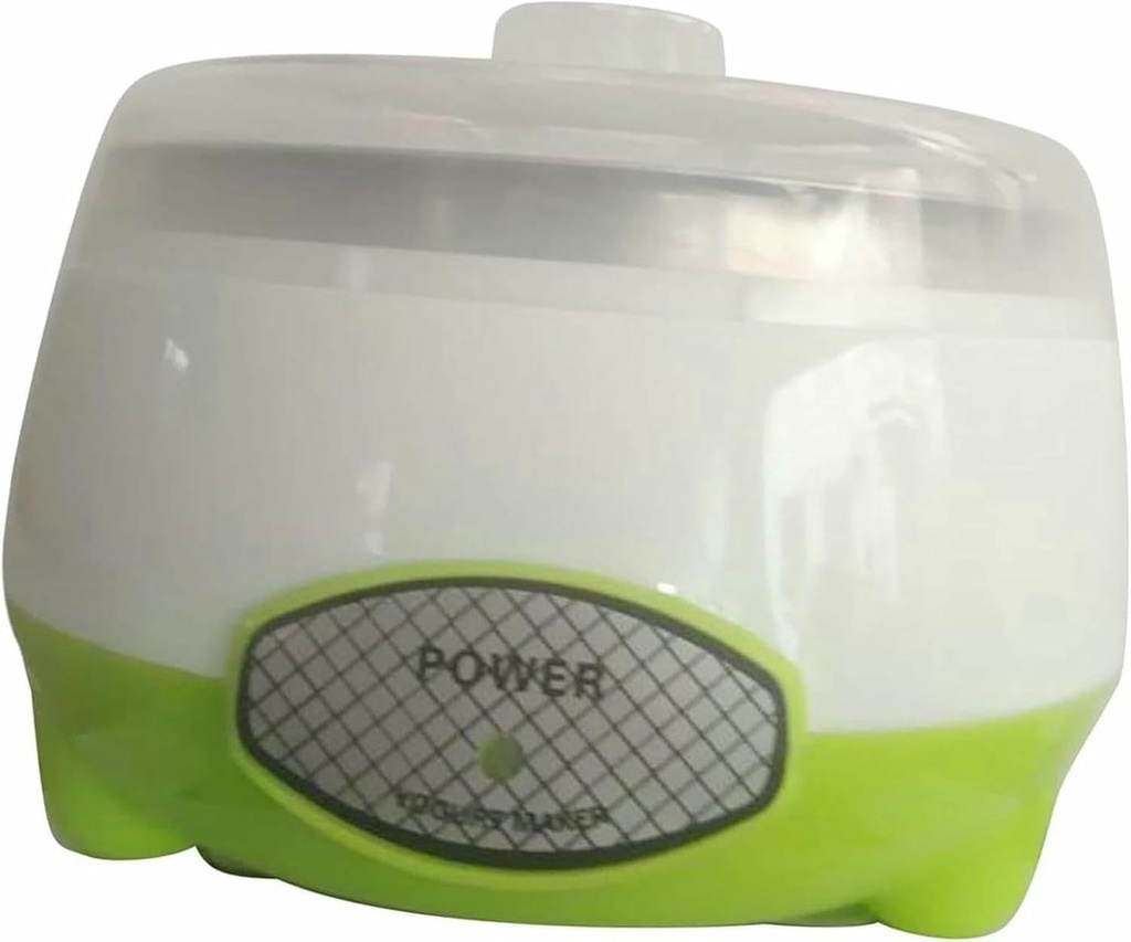 Small Yogurt Maker Mini Automatic Yogurt Machine 15W Low Noise Easy to Use Adults Gifts Kitchen Appliance DIY Yogurt Tools, Steel Liner