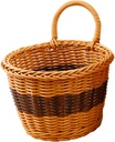 PRETYZOOM Bohemian Decorative Hanging Basket Storage Organizer for Kitchen Jute Wall Decor