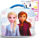 Disney Frozen Lunch Bag Set - Bundle of Elsa and Anna Insulated Lunch Box, Stickers, More | Frozen Food Container School Supplies for Kids