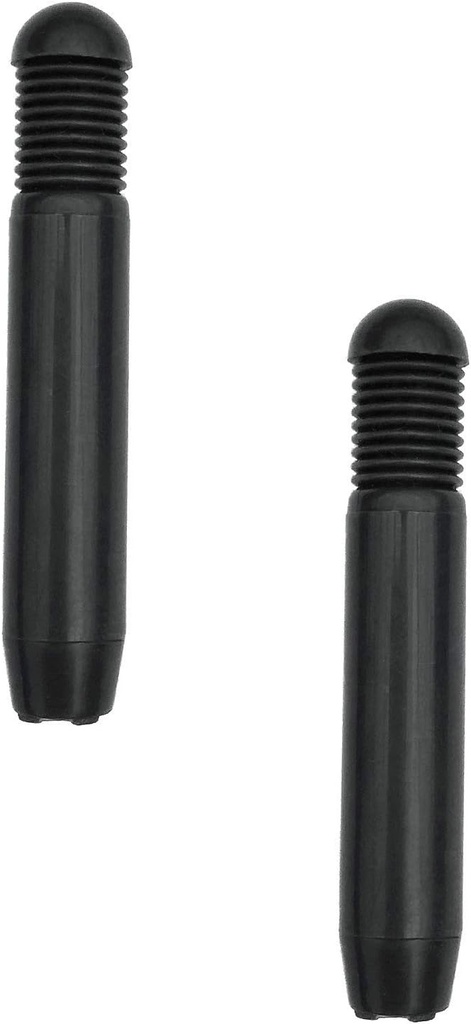 CL5918 > 2 pcs of = Inside Door Lock Unlock Pull Lever Knob Post Pin Black || Compatible with Suzuki Vitara/Grand Vitara / XL7 / Samurai/Geo Tracker