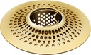 LKEYE Shower Drain Hair Catcher/Bathroom Drain Cover/Bathtub Drain Strainer/Shower Stall Drain Protector(Bronze)
