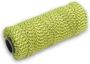 MARSHALLTOWN Masonry Line, Bonded Nylon, Yellow & Black, 500 Foot, 18 Line Size, Masons and Archaeology. Made in The USA, ML613