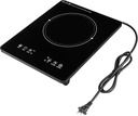 Portable Induction Cooktop Low Noise Hot Plate With Sensor Touch Single Electric Cooktops Countertop Stove With 9 Temperature Power Levels 3 hour Timer Safety Lock Induction Cooktop 1800W