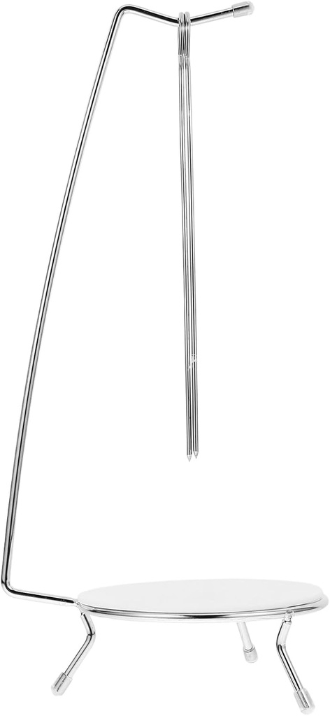 Kichvoe Kebabs Hanger Skewer Stand Barbecue Rack Grill Vertical Stand Skewer Holder Kebabs Barbecue Hanging Rack Bbq Accessories