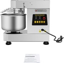 Commercial Food Mixer, Commercial Mixer 750W Powerful Stainless Steel Dough Kneading Machine with 2.6 Gallon Capacity, Perfect for Bakery, Cookies, Pizzeria