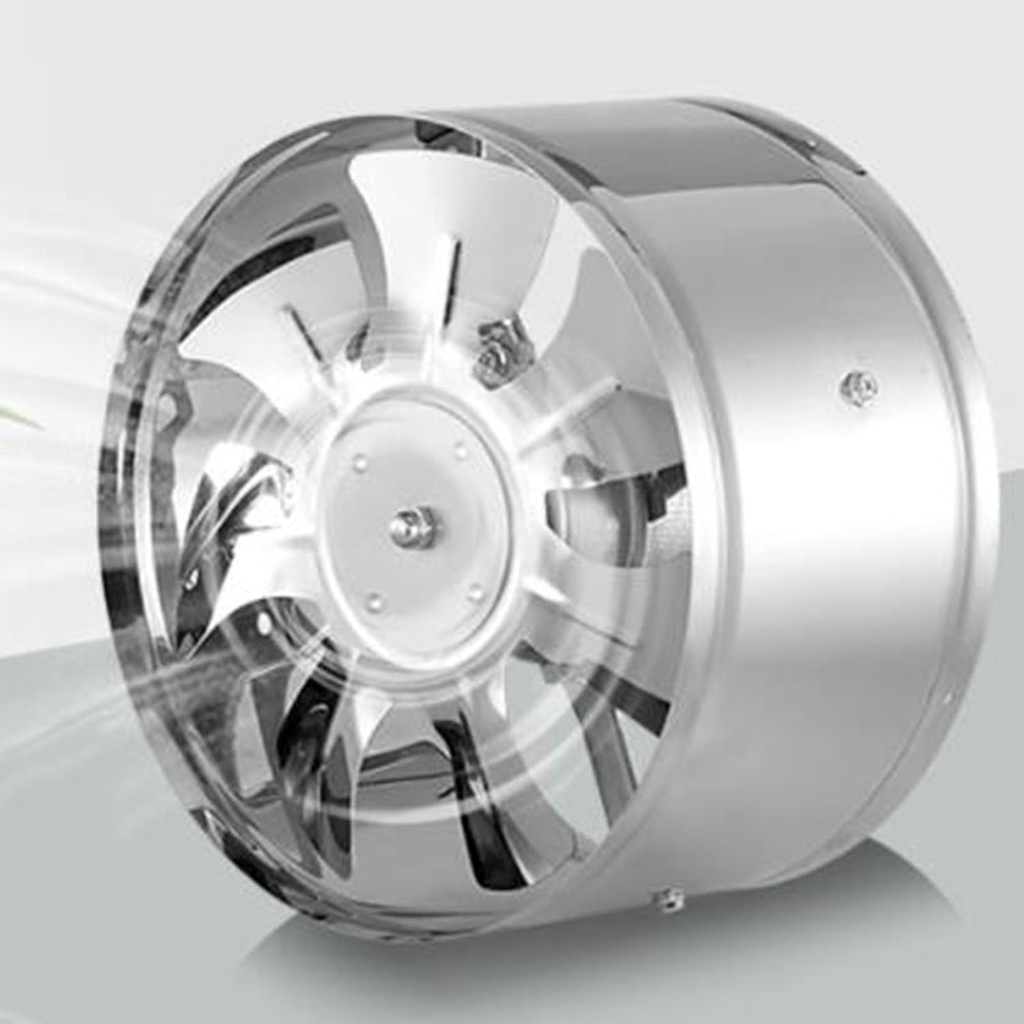 ICEMOB Bathroom Extractor Fan,Low Noise Ventilation Fan,Wall Mounted Exhaust Fan,Independent Switch,Round Axial Exhaust Blower,for Home, Kitchen,Garage,12 inches