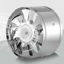 ICEMOB Bathroom Extractor Fan,Low Noise Ventilation Fan,Wall Mounted Exhaust Fan,Independent Switch,Round Axial Exhaust Blower,for Home, Kitchen,Garage,12 inches