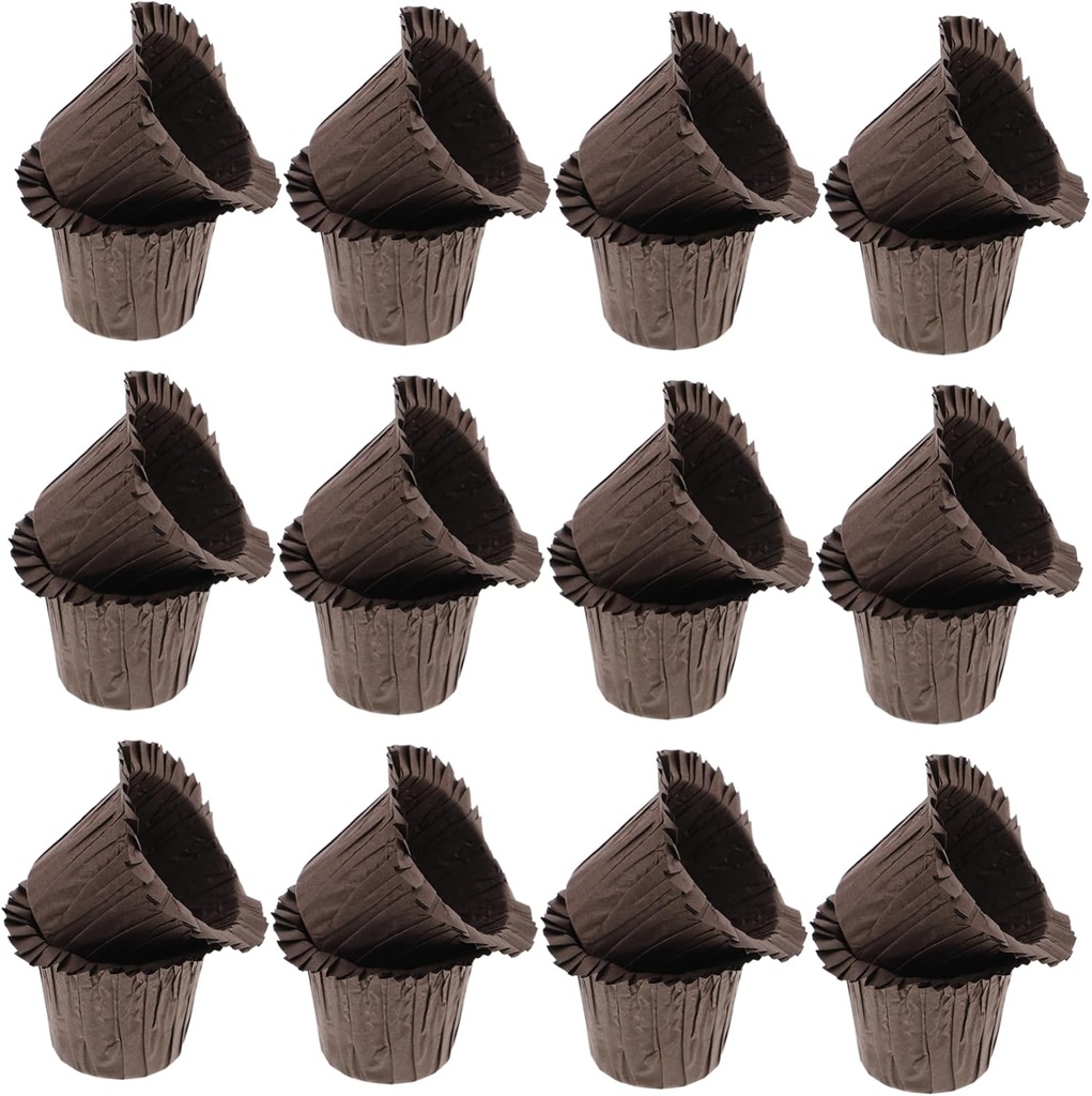 Ciieeo 30pcs Top Hat Paper Holder Cupcake Cases Muffin Papers Versatile Occasion Enhancer