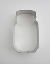 For 4 Mason Jar Cookie Cutter Tin Steel Vintage Wedding Bridal Baby Shower Canning