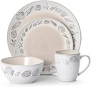 Pfaltzgraff Panama 16-Piece Dinnerware Set, Beige