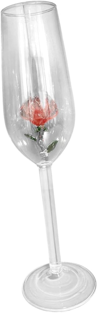 Wine Glass Drinking Goblet Drinking Glassware Cup for Valentine's Day Party Supplies