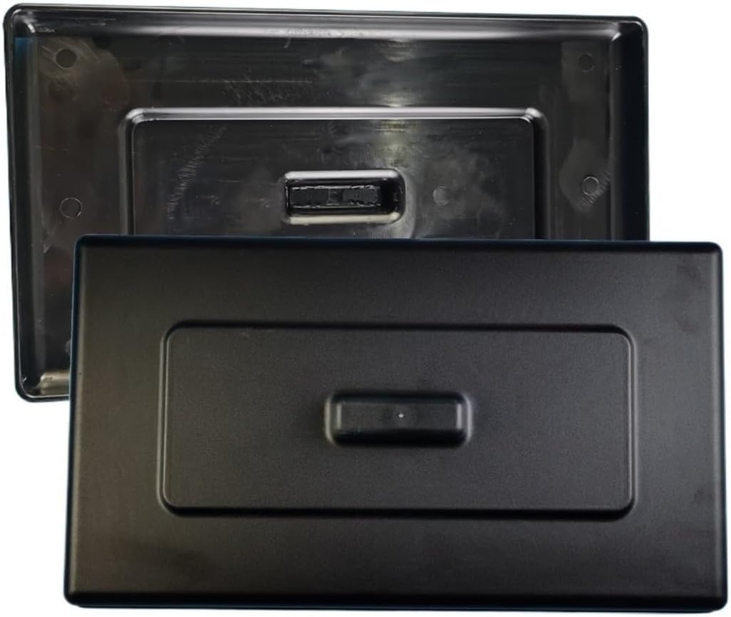 Two Pieces Plastic Cover 34 X 19.5 CM Mix Hoppers Lid .Compatible with VEVOR. Soft Serve Ice Cream Machines