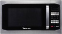Magic Chef 1.6 Cu. Ft. 1100W Countertop Microwave Oven with Stylish Door Handle in Stainless Steel, Small Microwave with Timer, Child Safety Lock, Defrost, Express Cooking and Memory Function