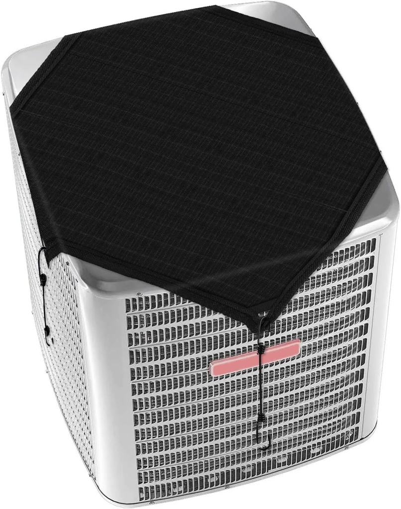 TANG Outside Winter AC Unit Cover 36"x36" Outdoor Air Conditioner A/C Unit Compressor Cover Keep Out Leaves with Bungee Cords