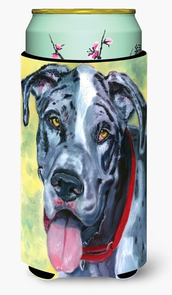 Caroline's Treasures 7306TBC Great Dane Apollo Tall Boy Hugger Can Cooler Sleeve Hugger Machine Washable Drink Sleeve Hugger Collapsible Insulator Beverage Insulated Holder