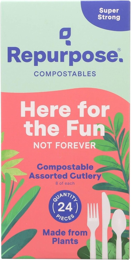 Repurpose, Utenstils Repurpose Combo Set, 24 Count