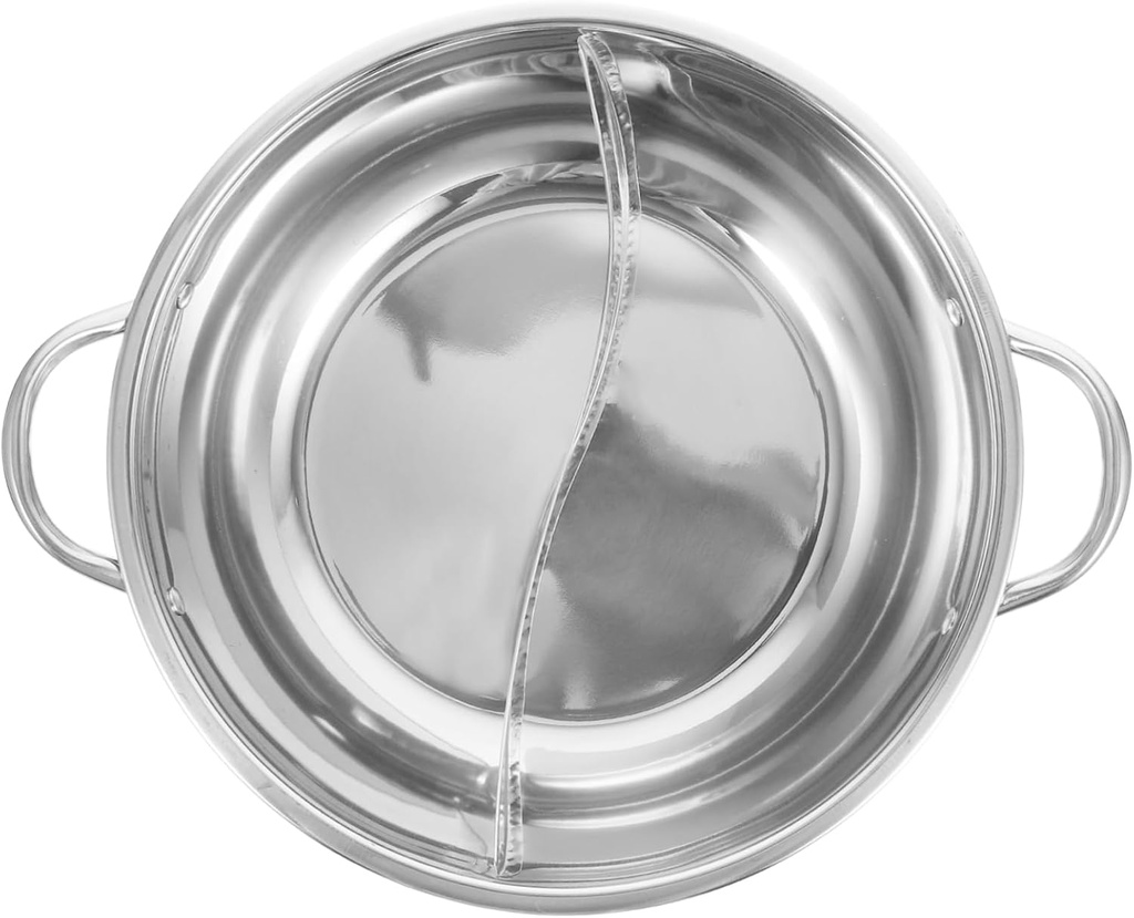 Outdoor Hot Pot Dividers Steel Stove Divider Shabu Shabu Electric Hot Pot Easy to Use