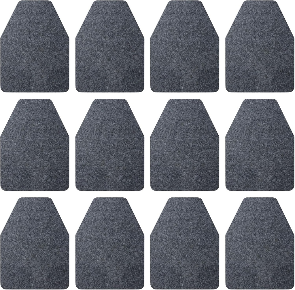 12PCS Urinal Mats, Urinal Mats for Men Bathroom, Non-Slip Urinal Mat, Water Absorption Deodorization Urinal Mat, Commerical Disposable Urinal Pads, for Men’S Restroom Urine Eliminating Odor（Black）