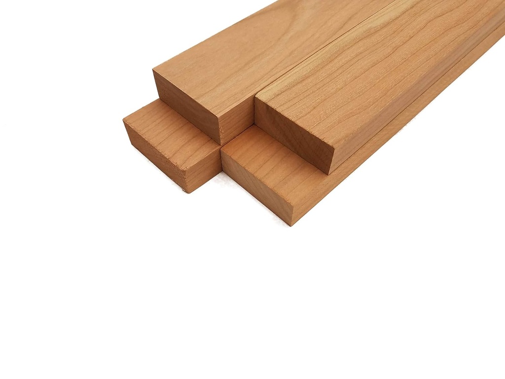 Barrington Hardwoods Cherry Lumber - 3/4" x 2" (4 Pieces) (3/4" x 2" x 24")