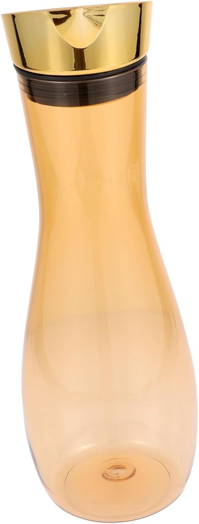 Plastic Juice Pitcher 1l Water Infuser Pitcher Electroplated Lid Ideal for Cold Brew Infused Water