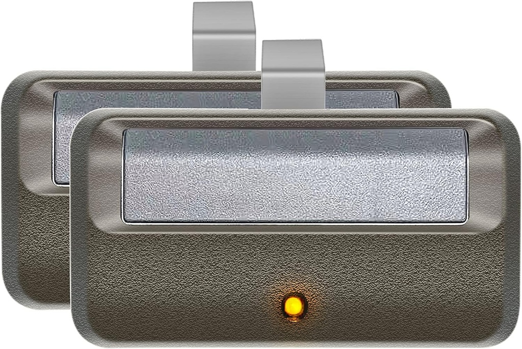 2-Pack 891LM/950ESTD Liftmaster/Chamberlain Garage Door Opener Remote Yellow Learn Button, 3-Year Warranty