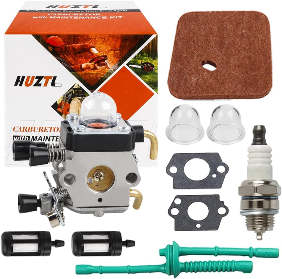 HUZTL FS45 FS55 FS55R Carburetor for STHIL FS38 FS46 HL45 FS45C FS46C FS55C FS55RC KM55 String Trimmer Weed Eater C1Q-S97