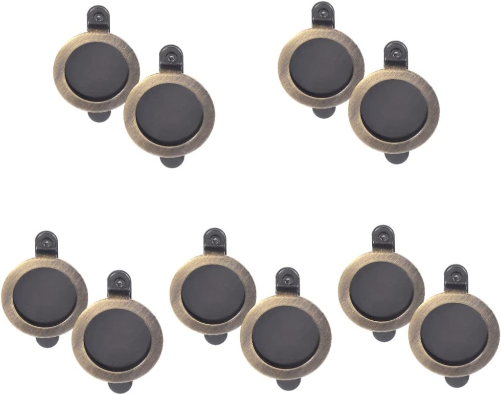 10pcs Door Hole Cover Peep Hole Covers for Apartment Privacy Peephole Easy to Install Material