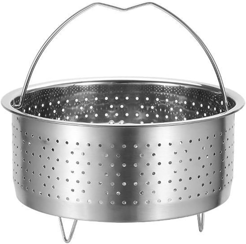 Steamer Basket for Cooking, Stainless Steel Vegetable Steamer Basket Insert for Pressure Cookers Pots Accessories (Outer Dia.20cm/7.8")