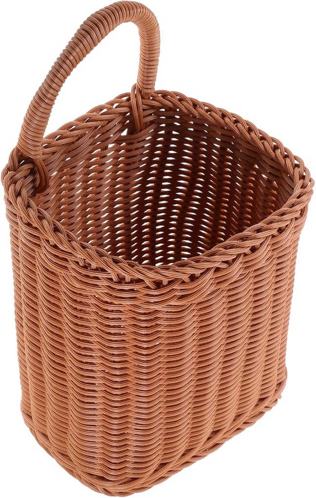 GLEAVI Hanging Fruit Basket Vegetable Storage Basket Kitchen Rack Vintage Style Decor