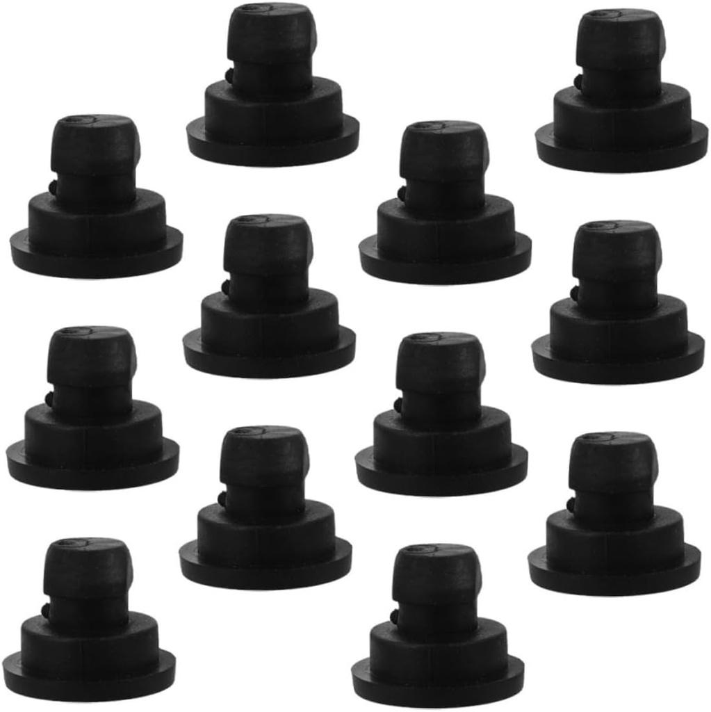 12pcs Rubber Feet Pads for Rice Cooker Electric Pressure Cooker Replacement Skid Pads Vibration Dampening