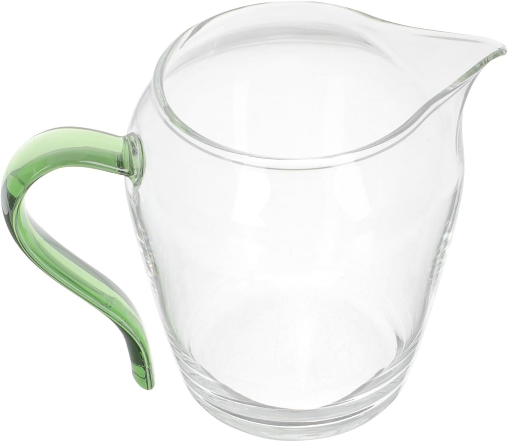 GLEAVI Borosilicate Tea Dispenser with Side Handle Household Tea Cup for Smooth Pouring Heat Resistant for Tea Sake Spirits Elegant Design for Gatherings