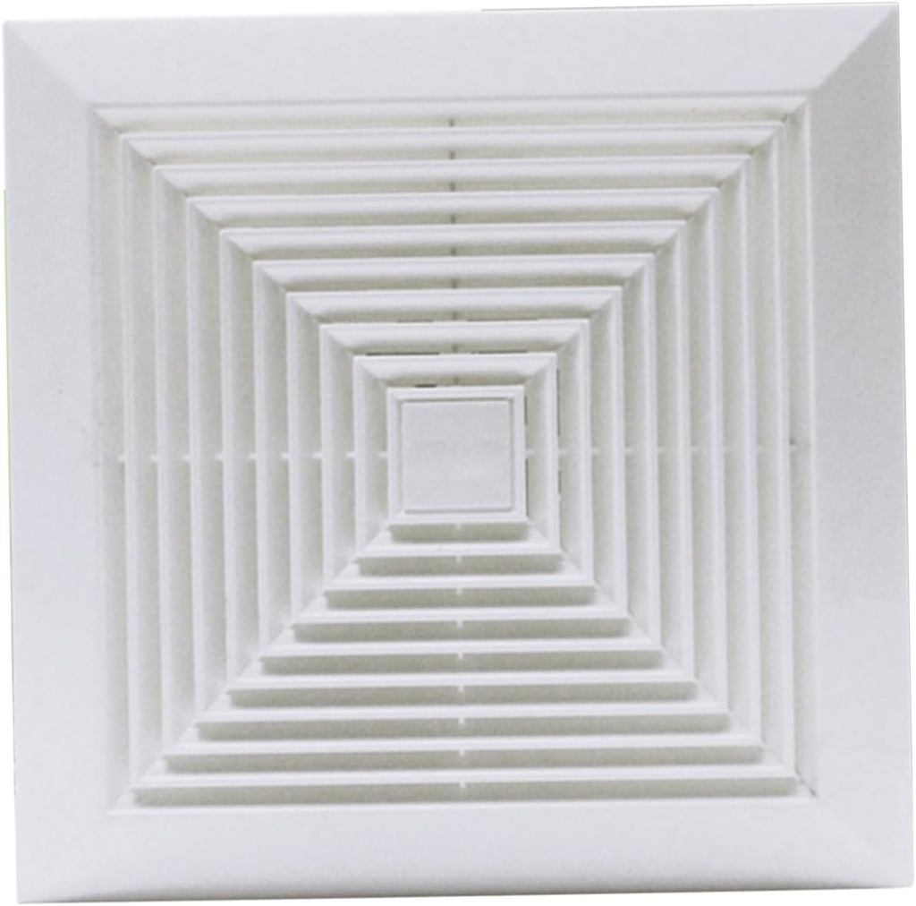 Unomor 2pcs Bathroom Exhaust Fan Silent Ventilation for Kitchen and Bathroom Construction Easy Installation Strong Airflow