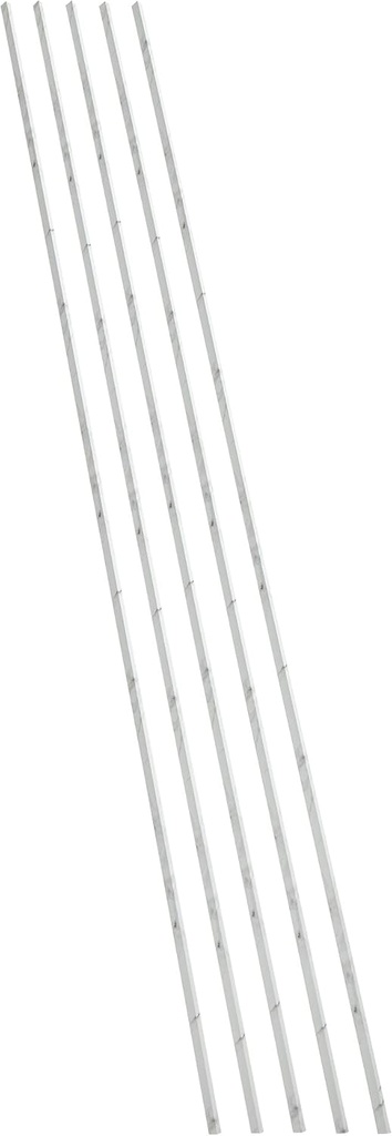 Palisade 94 in. L-Trim in Carrara Marble (5 Pack)