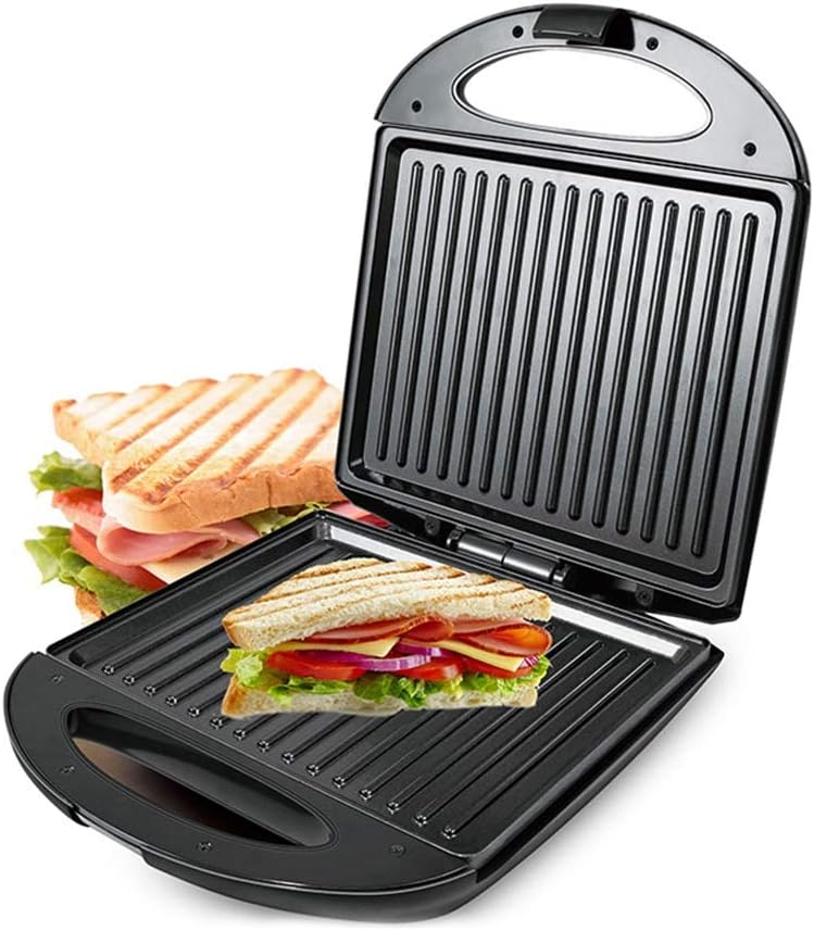 Small Sandwich Maker,1400W ，Electric Waffles Maker， Sandwich Machine Egg Non-Stick Multi-Baker， Kitchen Multifunctional Breakfast Machine