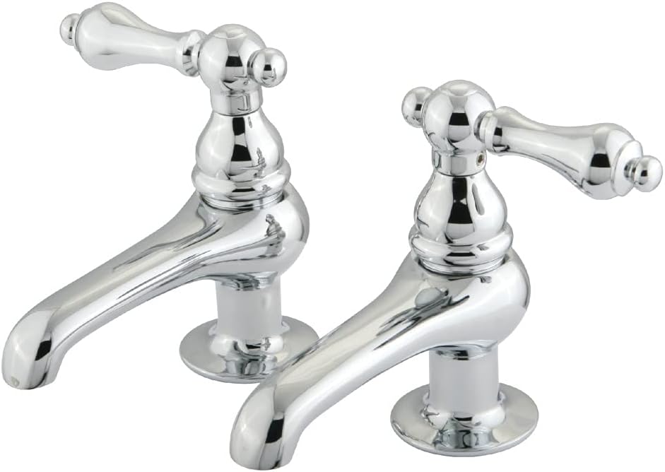 Kingston Brass KS3201AL Restoration Basin Tap Faucet, Polished Chrome