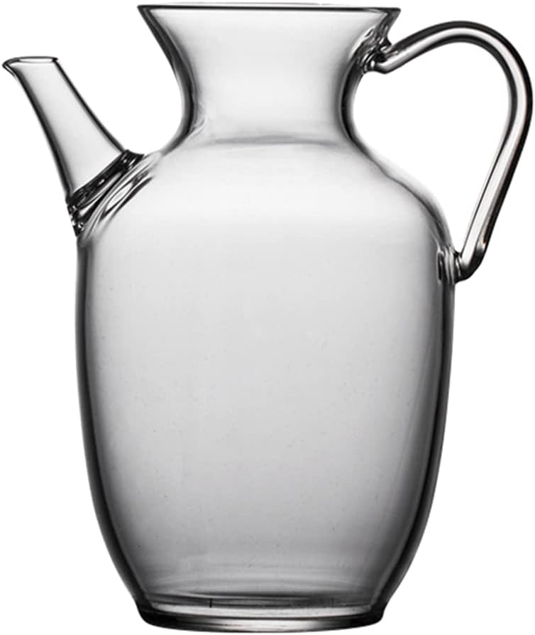 Hemoton - Glass Teapot for Home Use Small Kung Fu Tea Kettle Comfortable -scald Handle for Brewing and Herbal Tea