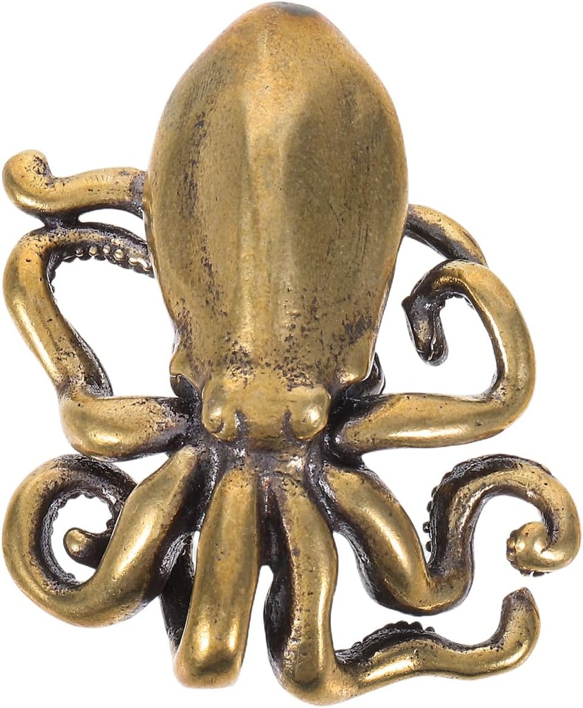 DOITOOL Octopus Shape knobs Door Handle Octopus Tentacle Handle Nautical Drawer Pulls Big Knob for Ocean Theme Dec Kitchen Cabinets Bathroom Drawer Closets Dresser Pulls